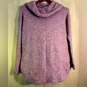 Dreamers Boutique Women's S Mauve Cowl Neck off shoulder Cozy Super Soft Sweater